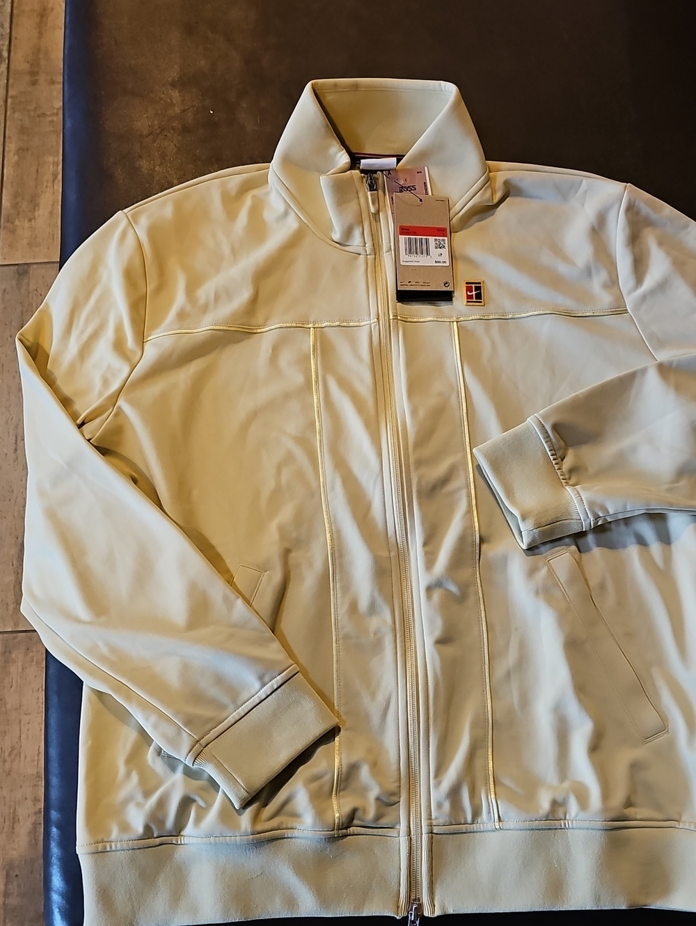 Men's Nike Lightweight Full-Zip Jacket - Cream